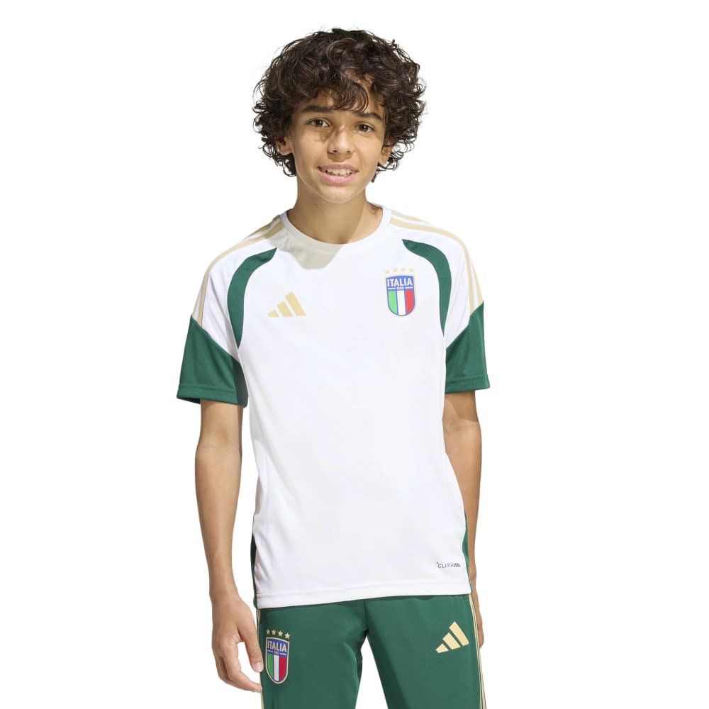 Adidas Italië Trainingsshirt 2026-2028 Kids Wit