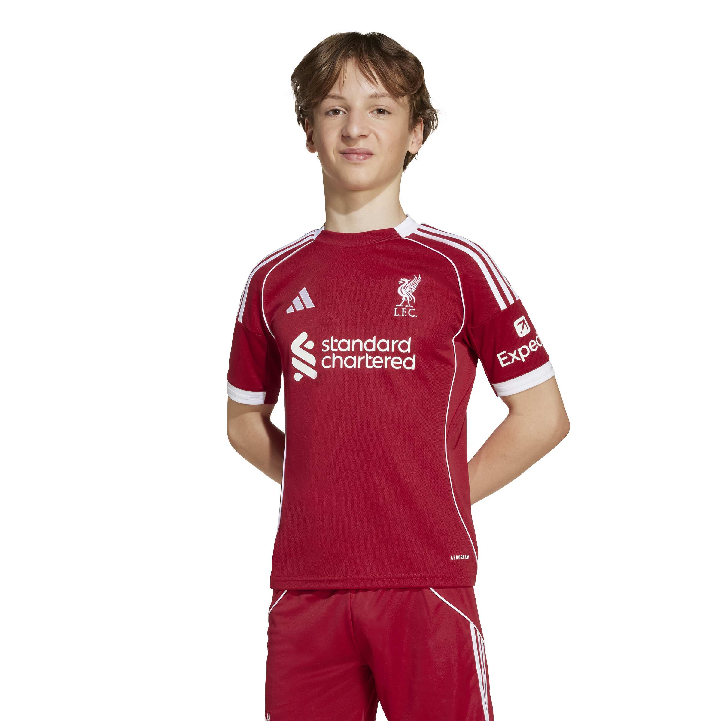 Adidas Liverpool Thuisshirt 2025-2026 Kids