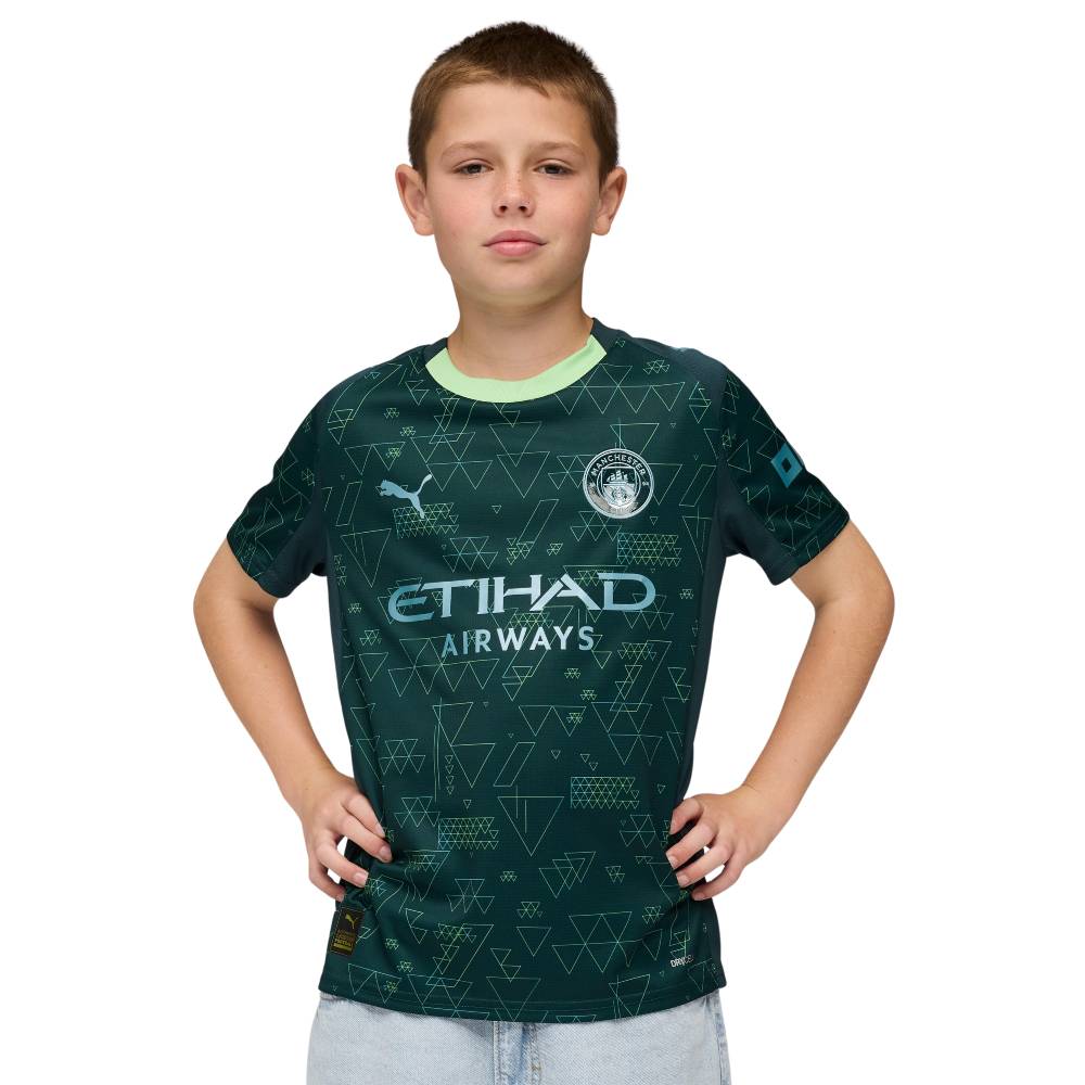 PUMA Manchester City 4e Shirt 2025-2026 Kids