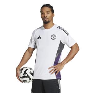 Adidas Manchester United Trainingsshirt 2025-2026 Wit Zwart Paars