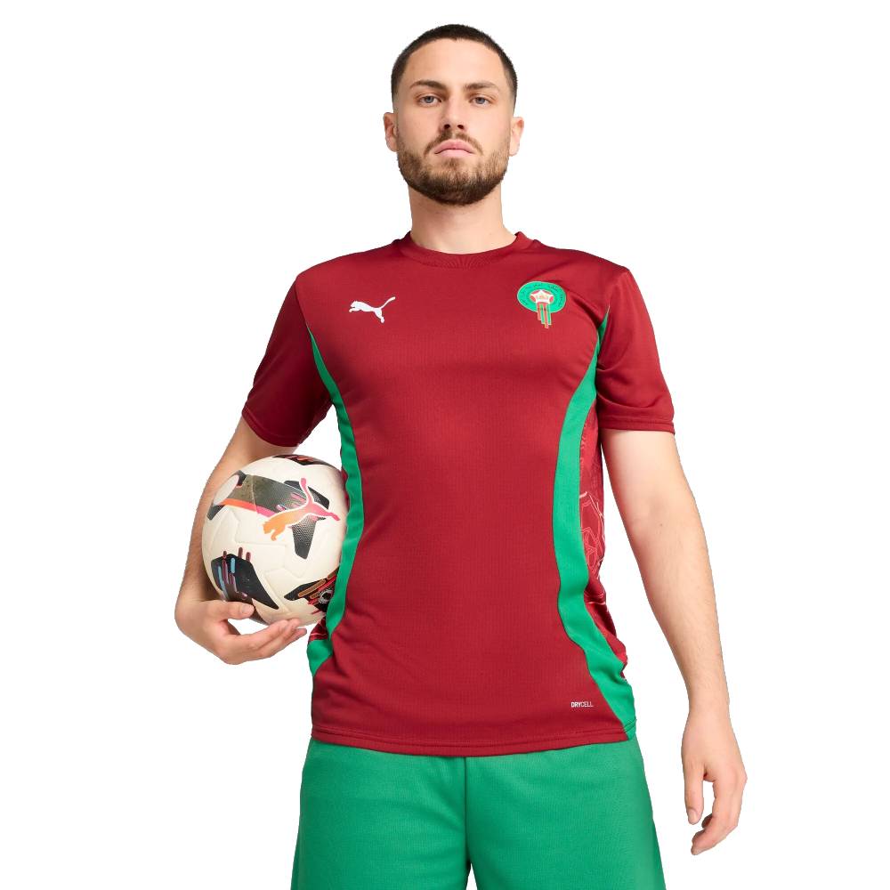 Marokko Pre-Match Trainingsshirt 2024-2026 Rood Groen