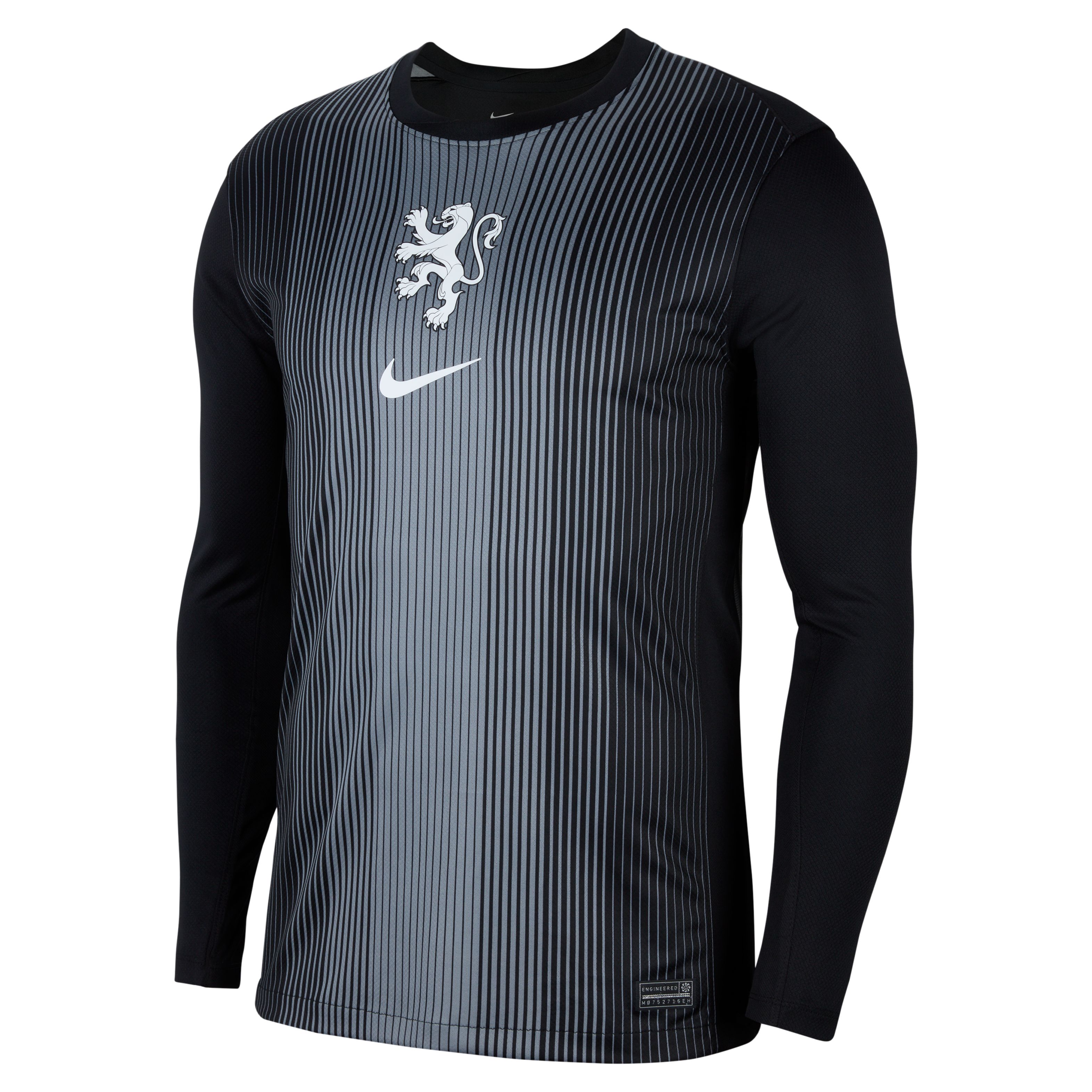 Nike Nederland Keepersshirt Lange Mouwen OranjeLeeuwinnen 2025-2027 Heren Zwart