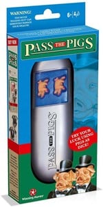 Winning Moves Pass the Pigs (Biggen Spel)