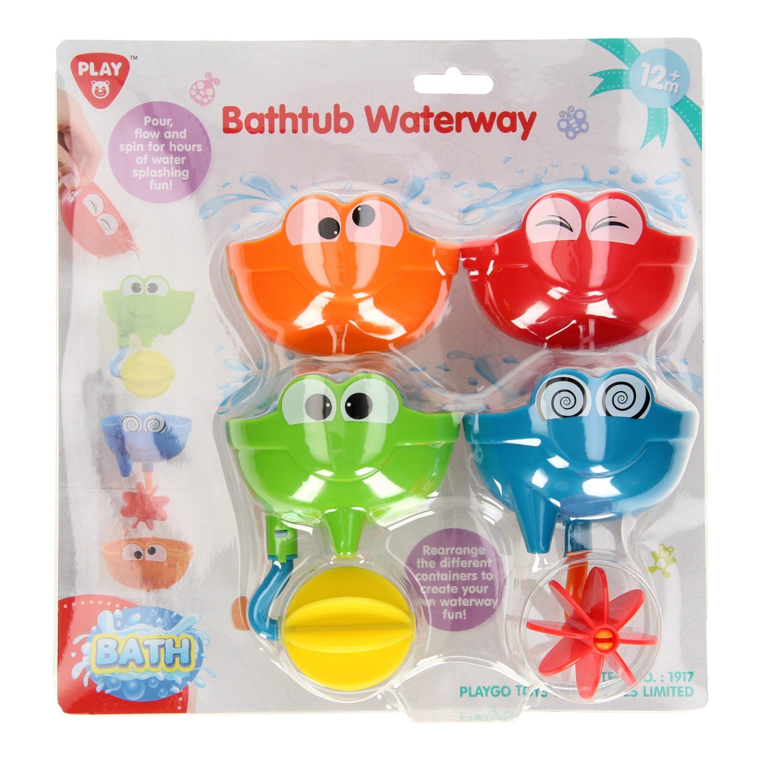 Playgo Play badwaterval, 4dlg.