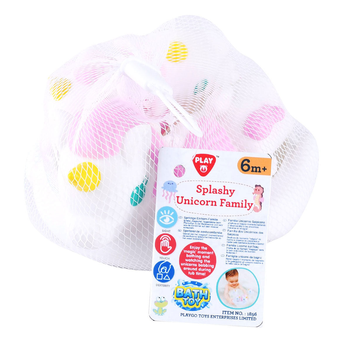 Playgo spetterende eenhoornfamilie - 4dlg.