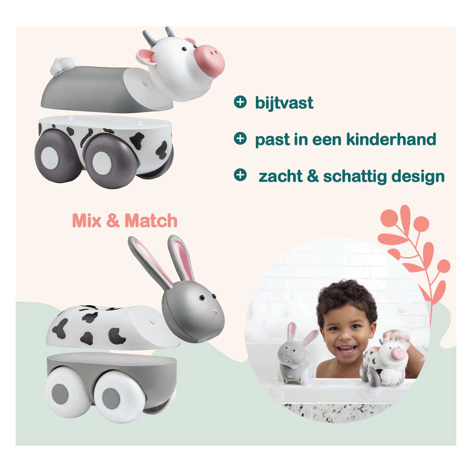 Clics Magimals wheely farm box - 6dlg.