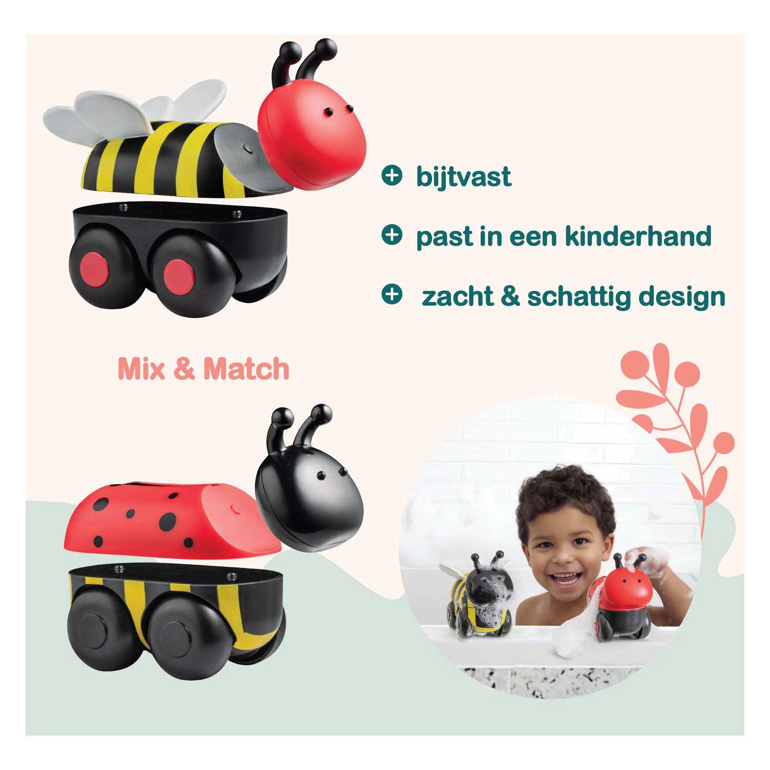Clics Magimals wheely insects box - 6dlg.