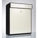Allux Witte design-brievenbus, basismodel
