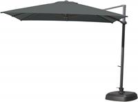 4 Seasons Outdoor 4SO zweefparasol Siesta 300 x 300 cm charcoal