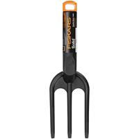 Fiskars Solid Pflanzgabel, Pflanzer, schwarz/orange