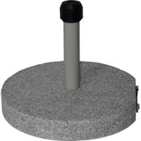 Express Parasolvoet graniet rond grijs 40 kg