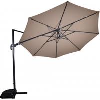 Express Zweefparasol Virgoflex taupe