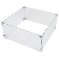 glazen ombouw tafel VK/RH 49x49xH21 cm - klein