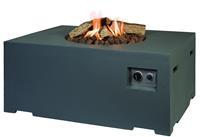 Happy Cocooning Feuertisch rechteckig grau 1070 x 800 mm