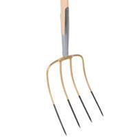 Talen Tools Mestvork 4 tanden houten steel 85 cm en stift verbinding lichte uitvoering