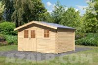 Woodfeeling Tuinhuis Felsenau 5 387 x 297 x 241 cm Onbehandeld