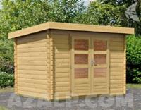 WOODFEELING Gartenhaus Bastrup 4 BxT: 255x333 cm