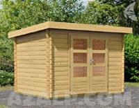 Woodfeeling Tuinhuis Bastrup 4 237 x 297 x 222 cm Onbehandeld