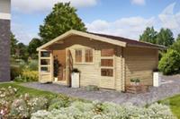 Karibu  Gartenhaus FELSENAU 5 38 mm 3,87 x 2,97 m 44984