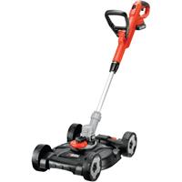 Black & Decker 3-in-1 Rasentrimmer STC1820CM, 18Volt, orange/schwarz, Li-Ionen Akku 2,0Ah - BLACK & DECKER