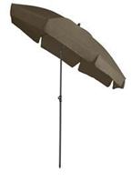 Platinum parasol Aruba Ø200 volant - taupe