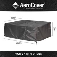 AEROCOVER Atmungsaktive Schutzhülle für Loungebänke 250x100xH70 cm