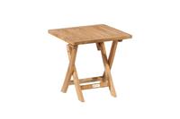 Exotan vouwbare tafel vierkant 45x45x45H - teak