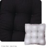 madison Loungekussen 70x70cm Basic black