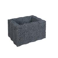 Gardenlux 3 stuks! Ridgeflor middel zwart 40x30x25 cm