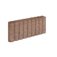 Gardenlux 5 stuks! Rondo palissadeb bruin 8x25x50 cm