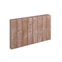 Gardenlux 5 stuks! Blokjesband bruin 6x35x50 cm