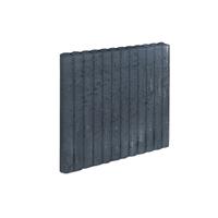 Gardenlux 3 stuks! Mini palissadeband zwart 6x60x50 cm