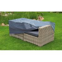 Nature Beschermhoes 2-zits Loungebank Grijs H60x170x90cm