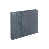 Gardenlux 3 stuks! Blokjesband zwart 8x50x50 cm