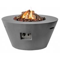 Happy Cocooning Feuertisch Cone grau 960 x 460 mm