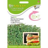 Bio knip en eet tuinkers