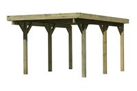 KARIBU Einzelcarport Classic 1 BxT: 318x480 cm
