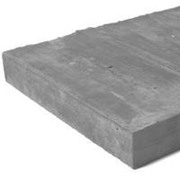 Betonplaat hout beton schutting antraciet 184x22cm
