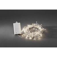 Konstsmide 3730-103 Micro-lichtketting Buiten Werkt op batterijen 240 LED Warmwit 24.5 m