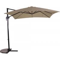 Express Zweefparasol Libra 250 x 250 taupe