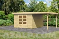 Woodfeeling Askola tuinhuis met verspringend dak