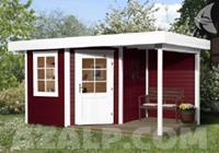 Designhuis 213A Gr.2 298x456 cm Zweeds rood