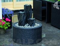 Acquaarte/Ubbink Brunnenumrandung DecoWall Wicker 1