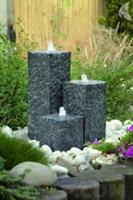 UBBINK Gartenbrunnen Siena mit LED BxTxH: 15x15x50 cm