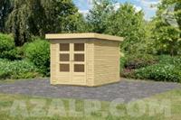 WOODFEELING Gartenhaus Askola 2 BxT: 242x238 cm