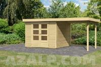 Woodfeeling Askola tuinhuis met verspringend dak