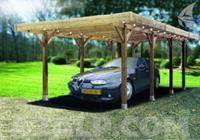 Carport basis 5x5 hoogte 2,5m