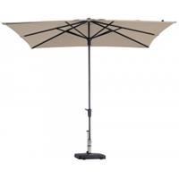 Syros luxe Parasol 280 x 280 vierkant ecru