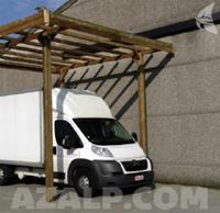 Carport basis 3x5 hoogte 4m