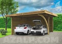 Carport combinatie 5064X6064mm met wanden